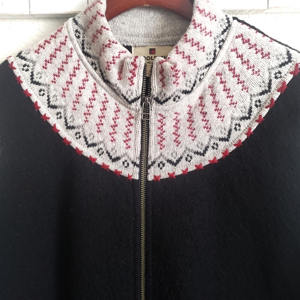 Woolrich Women's Wool Fair Isle Sweater Vest XL - Picture 2 of 13